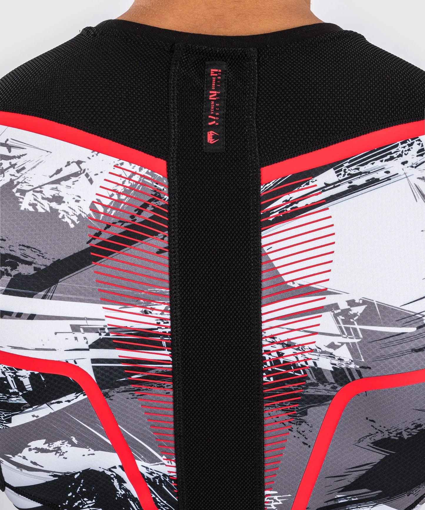 Rashguard Blanco y Gris (Manga Larga)