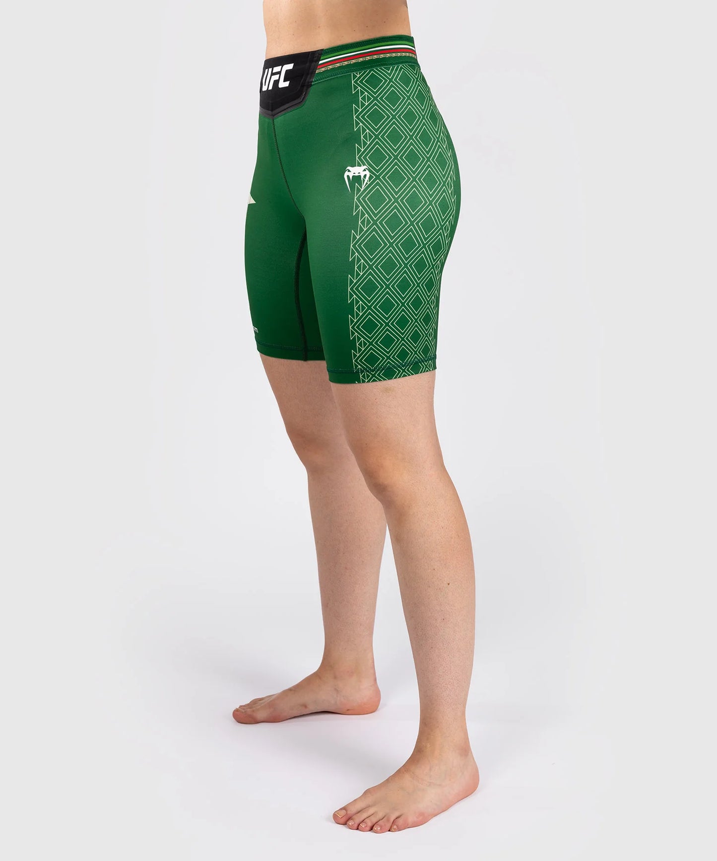 Pantalón Corto Vale Tudo Noche UFC by Venum - Authentic Fight Night para Mujer (Versión Larga)
