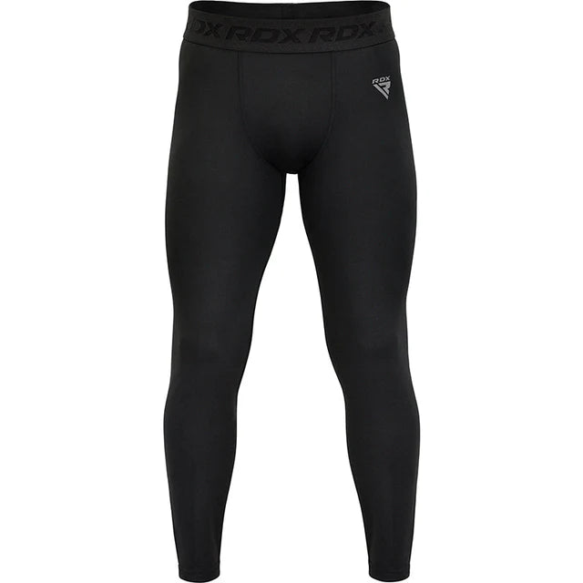 Calza larga RDX T15 Black Compresión Tights