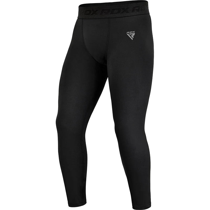Calza larga RDX T15 Black Compresión Tights