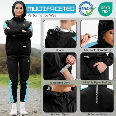 Traje Sauna para pérdida de peso RDX H2 para mujeres