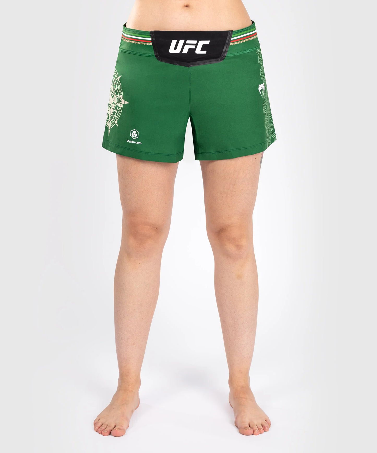 Pantalón Corto de Lucha UFC Fight Night Venum para Mujer - Verde