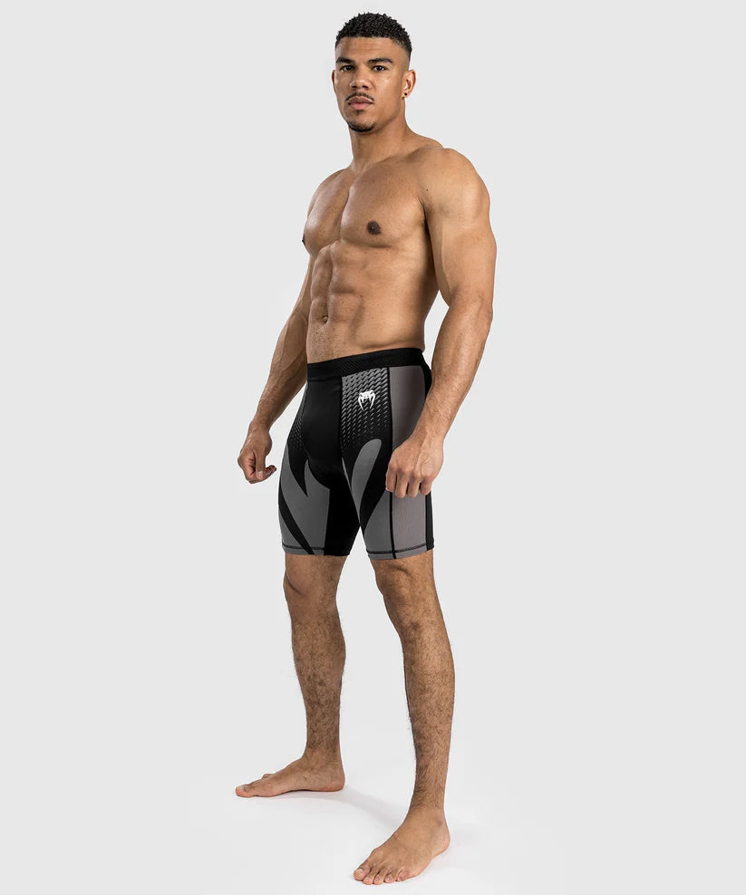 Short Venum Attack Vale Tudo para Hombre - Negro