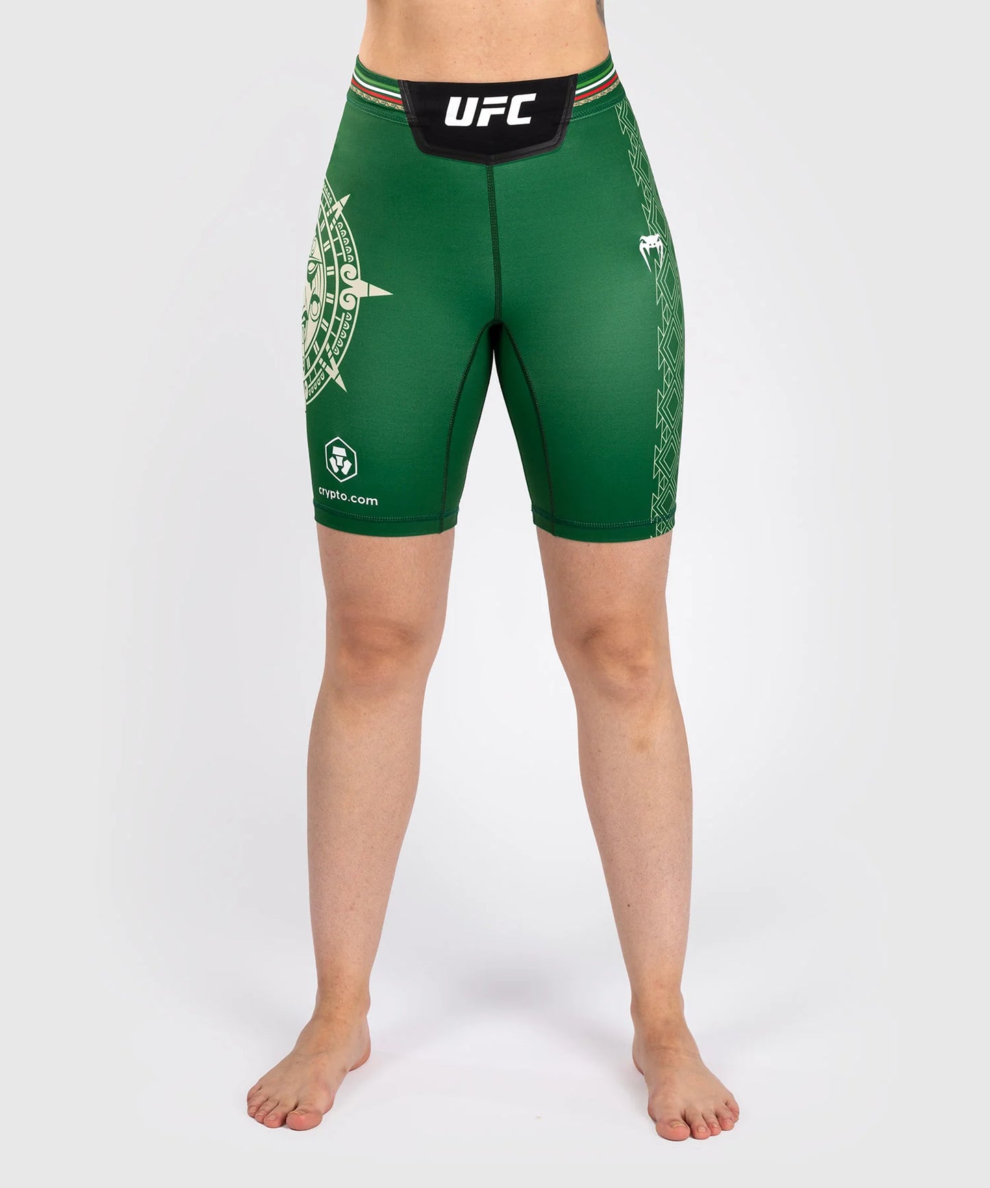 Pantalón Corto Vale Tudo Noche UFC by Venum - Authentic Fight Night para Mujer (Versión Larga)