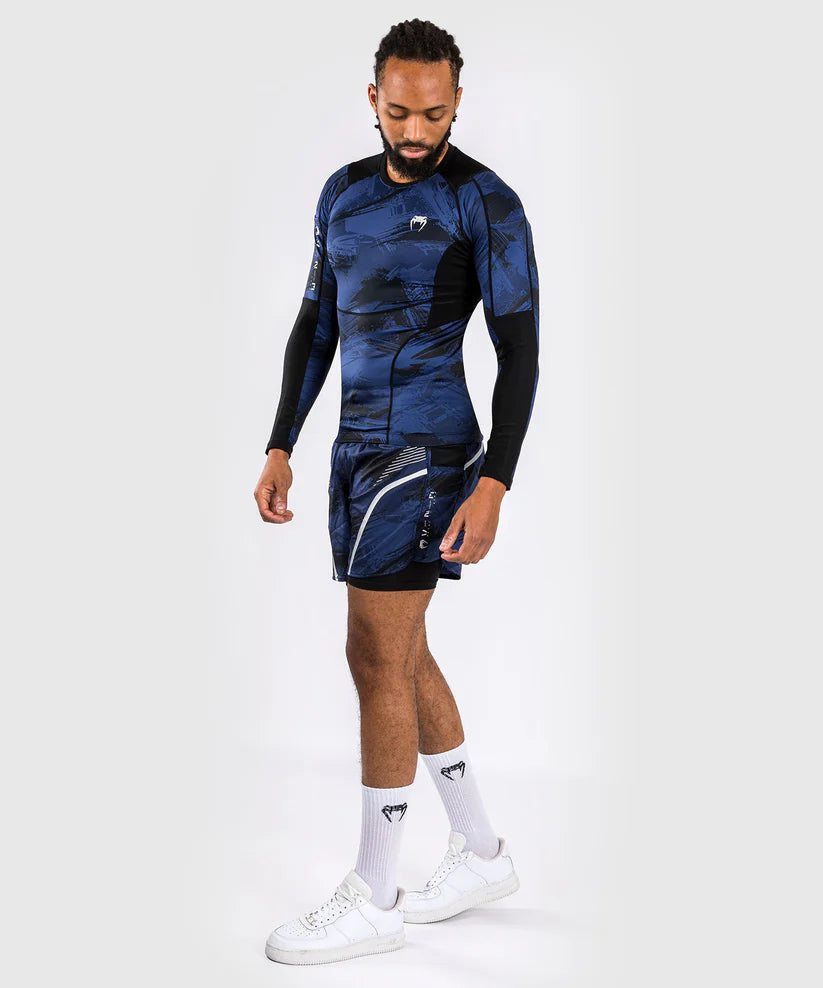 Rashguard Azul (Manga Larga)
