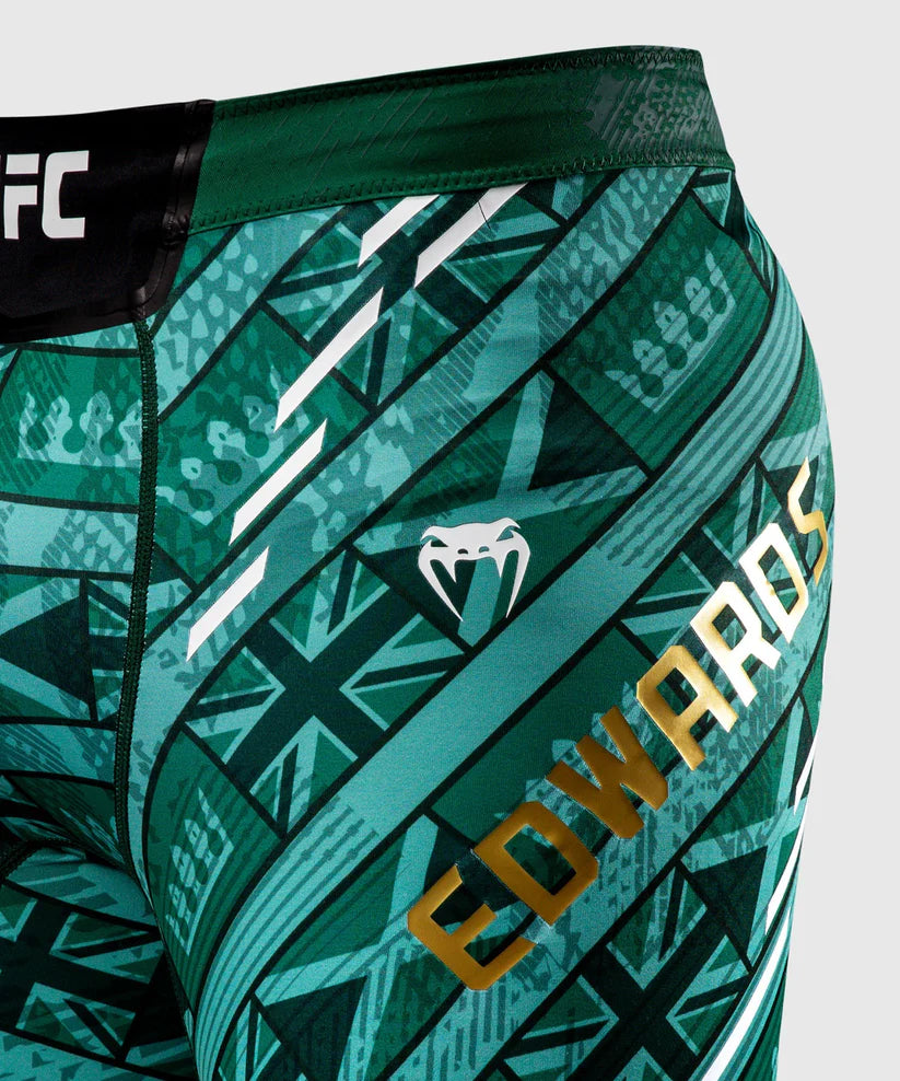 UFC Unrivaled by Venum Leon Edwards Pantalones Vale Tudo para Hombre - Verde