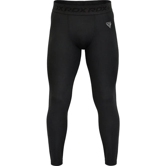 Calza larga RDX T15 Black Compresión Tights
