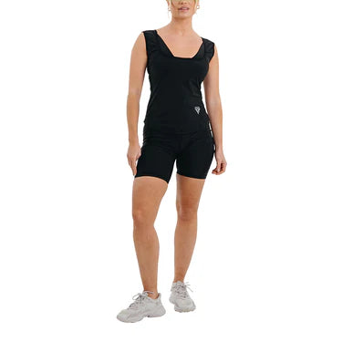 Calza sauna corta RDX W1 mujer Sweat Shorts