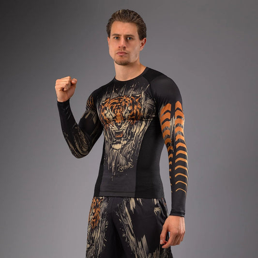 Remera Rashguard Venum Tiger