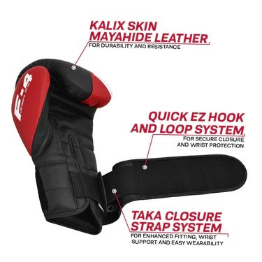 Guantes de boxeo RDX F4 (Cierre con Velcro)