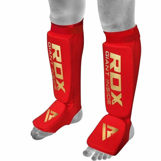 Espinillera RDX SI MMA con Gel Acolchado y Diseño Ligero, certificada bajo el estándar OEKO-TEX® Standard 100